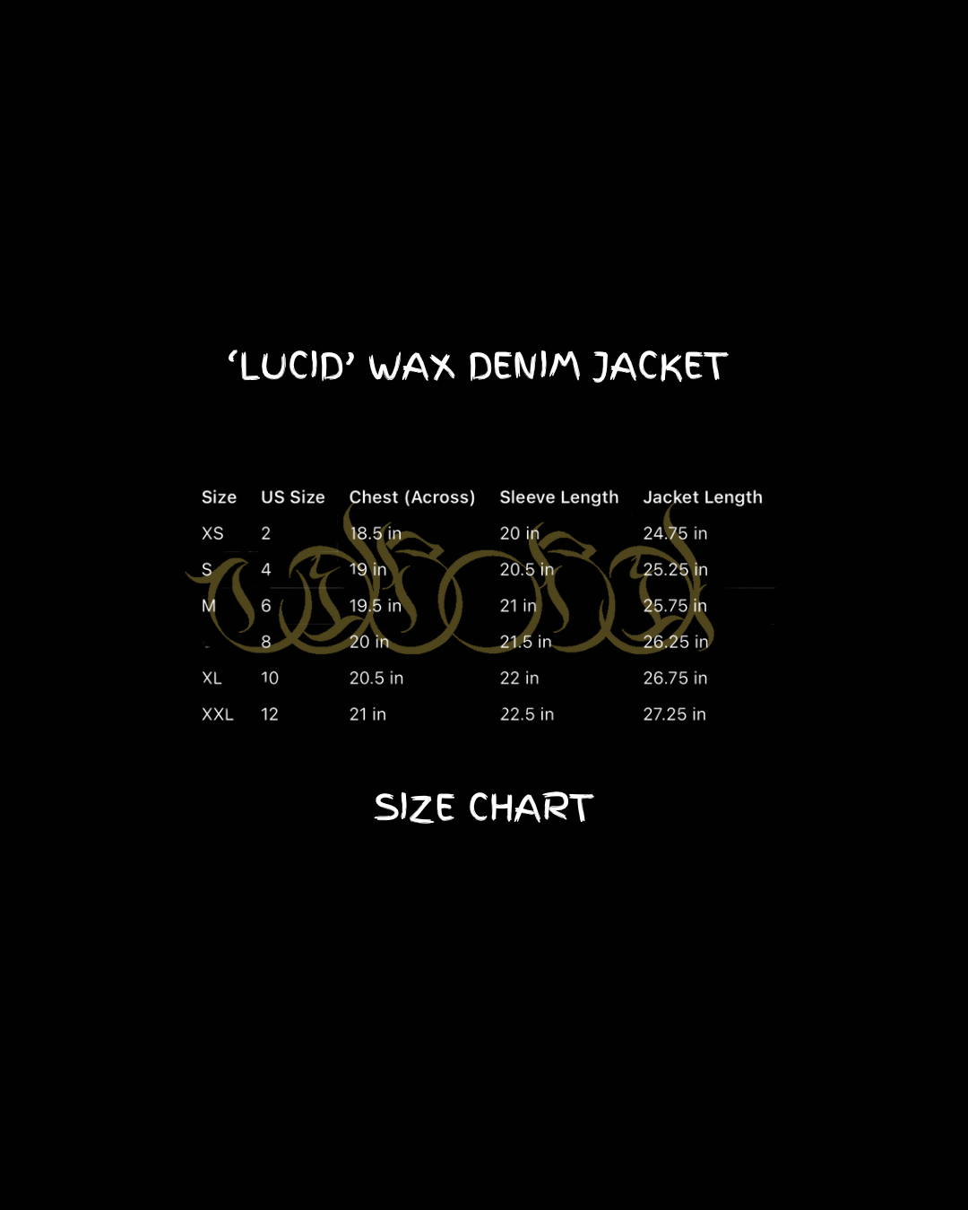 LUCID WAX DENIM JACKET