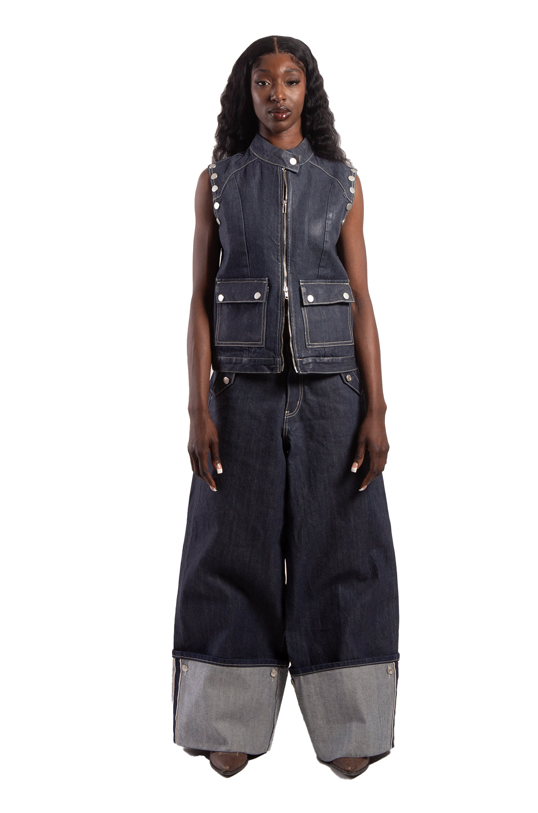 LUCID WAX DENIM PANTS